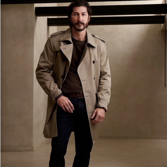 Banana Republic Other - Banana Republic Trench Coat Men's Large